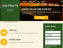 Tablet Screenshot of leonlucas.com